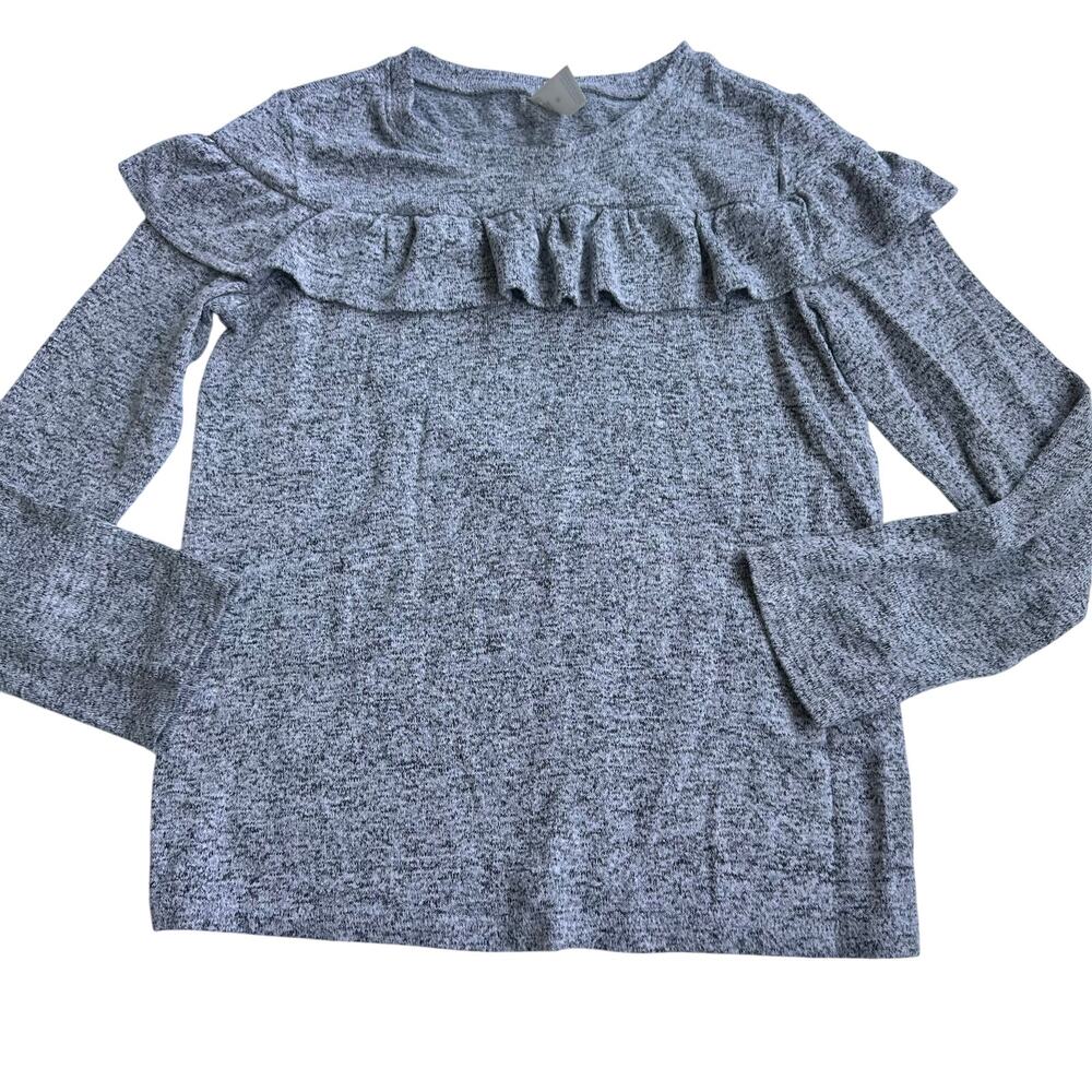 OshKosh Ruffle Long Sleeve Top - Size 8 - Great Condition!